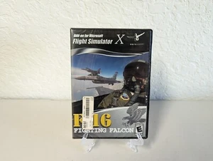 Sealed Flight Simulator X F-16 Fighting Falcon Add On For Microsoft PC 2009 - Picture 1 of 3