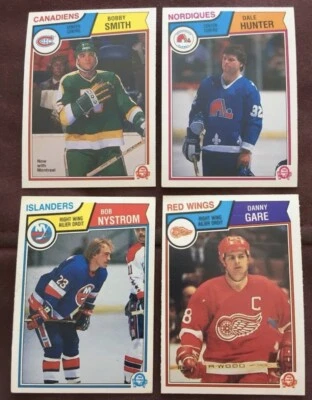 ( U SELECT CARDS ) 1983-84 O-PEE-CHEE HOCKEY SINGLES 1-199**🔽 - Image 1 of 3