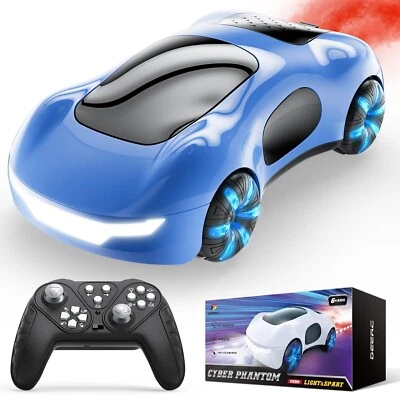 DEERC Sci-fi Remote Control Car, Toy RC Car W/Dual Fog Streams LED Lights Sound - Image 1 of 4