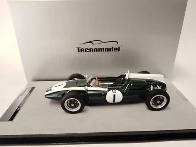 Tecnomodel Cooper T53 #1 Brabham World Champion English GP 1960 1/18 TM18-275A - Immagine 1 di 2