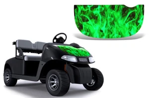 EZ Go Freedom RXV Golf Cart Hood Graphics Kit Sticker Decal 2015-22 ICE GREEN - Bild 1 von 3