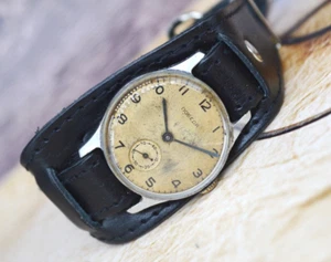 Rare vintage watch Pobeda ChChZ 4Q1957 ZIM wrist watch Shturmanskie retro USSR - Picture 1 of 12