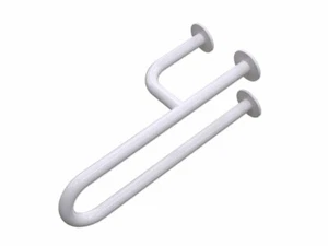 Mango de apoyo en lavabo izquierdo 40cm con rosetas de capota - Imagen 1 de 6