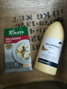 THE BEST HOLLANDAISE SAUCE DEAL - FRENCH MAID 1L & KNORR'S 1L COMBO + FREE POST - Picture 1 of 3