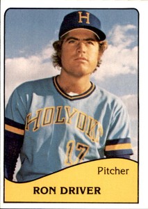 1979 Holyoke Millers TCMA #11 Ron Driver Pasadena Texas TX Baseball Card