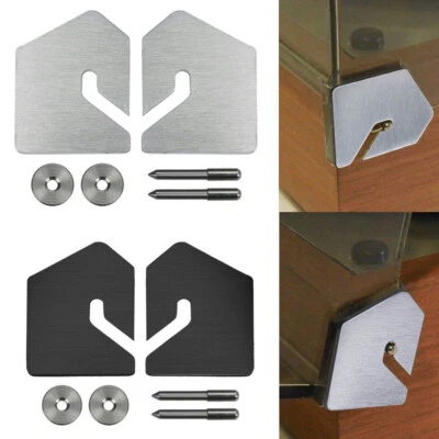 For Thorens TD-160, 145, 165 Turntable Dust Cover Hinge Repair Kit Reinforcers - Image 1 of 2