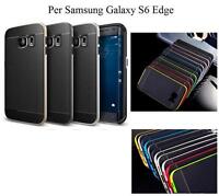 Para Samsung Galaxy S10 S10e caso híbrido TPU Blando Plus Cuero PU Cubierta De Tela Mate 