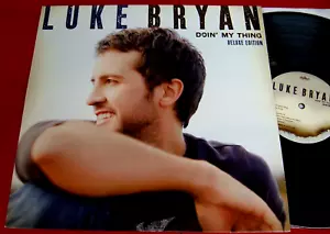 Luke Bryan "DOIN' MY THING" 2019, Capitol 180 Gram Deluxe edition LP NM/NM - Picture 1 of 5