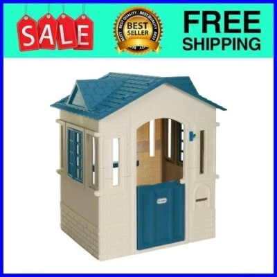 Little Tikes Cape Cottage casa de juegos simulada con puerta de trabajo, niños pequeños 2+ años Foto 1 de 4