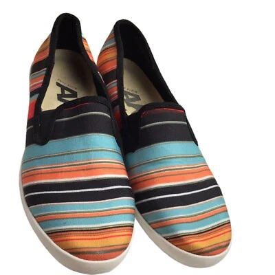 Zapatos de salón Anne Klein deportivos con cuña sin cordones talla 8,5 multicolor cómodos deslizables Foto 1 de 4