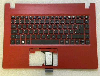 Tastiera AZERTY Francese Acer Aspire A114-31 6B.GQAN7.009 Topcase Rosso - Immagine 1 di 3