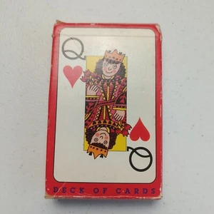 VTG Workman Publishing Kids Deck of Playing Cards Large Size Oversize 3 1/4x5" - Picture 1 of 5