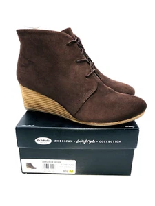 Botas de cuña Dr. Scholl's Dakota - Marrón oscuro, EE. UU. 8,5 M / EUR 38,5 - Imagen 1 de 11