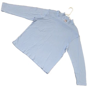 Vintage Tabi International Sweater Mock Embroidered Snowman Blue Women's XXL - Picture 1 of 9