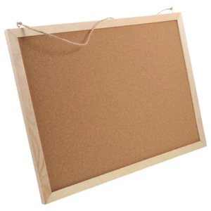Bulletin Board Office Framed Cord Small for Wall Large Cork Boards Walls - Picture 1 of 12