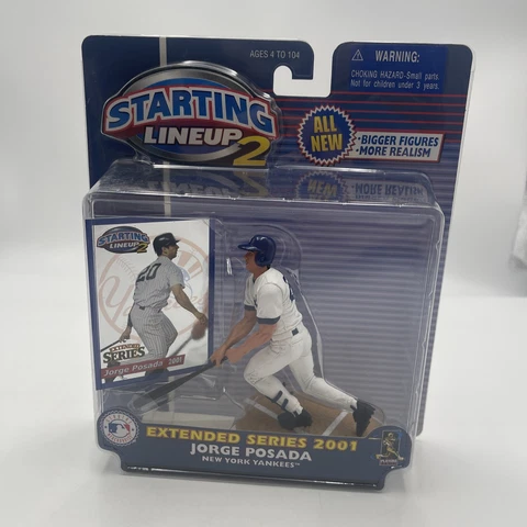 Jorge Posada New York Yankees MLB Starting Lineup 2 action figure NIB Hasbro Cover