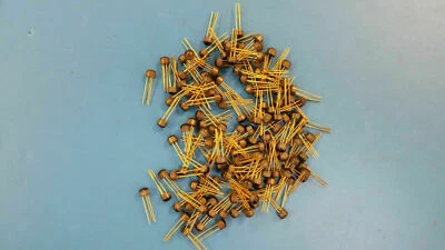 (5 PCS) 2N4258 FSC Si, PNP, RF SMALL SIGNAL TRANSISTOR, TO-18 - Image 1 of 4