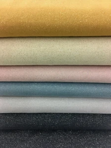 Bündchenstoff Lurex Meterware 25 cm x 70 cm ocker creme rosa blau grau silber - Bild 1 von 13