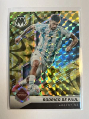 2021-22 Rodrigo De Paul #15 Reactive Gold ⭐️Road To The World Cup - Image 1 of 2