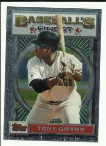 TONY GWYNN 1993 Topps Finest #77 $8 San Diego Padres - Picture 1 of 1