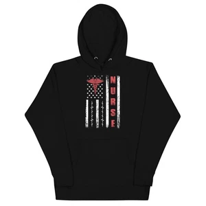 Nurse Unisex Hoodie - Picture 1 of 17