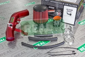 AEM Short Ram Air Intake System Red Honda Civic Si K20Z3 2006-2007 22-516R - Picture 1 of 9