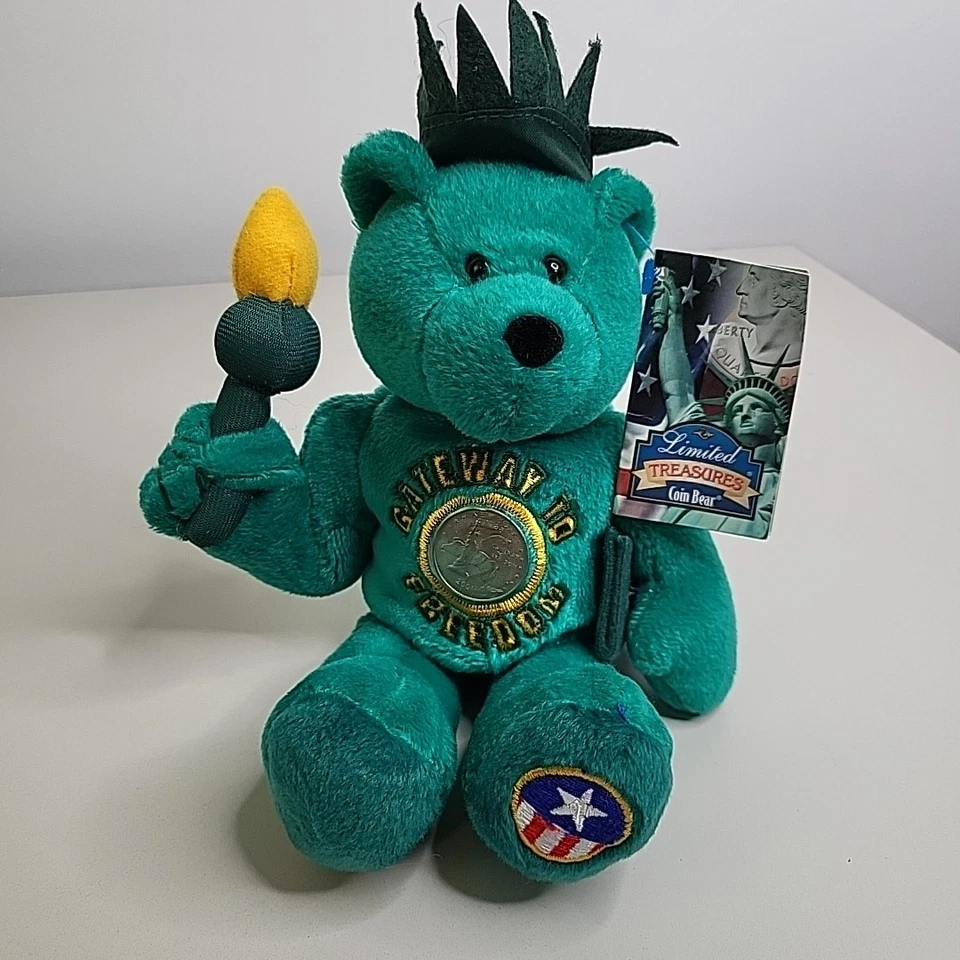Limited Treasures Collectibles Lady Liberty - The Freedom State Coin Bear