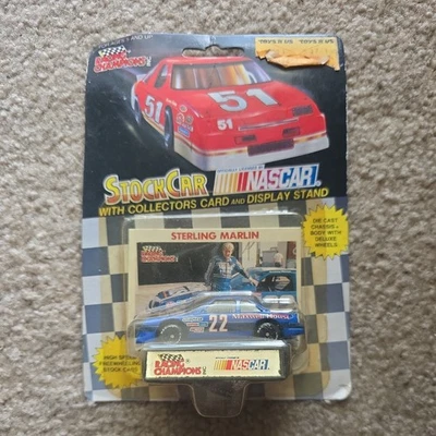 Racing Champions 1991 Stock Car Sterling Marlin Maxwell House #22 NASCAR 1:64 - Imagem 1 de 3