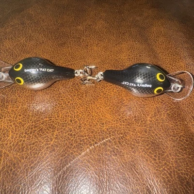 (2) Lote Vintage Bagley Fat Cat, ¡Excelente Estado! Foto 1 de 2
