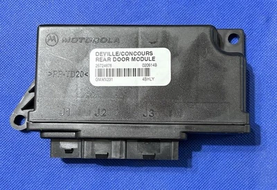 Módulo de control informático puerta trasera 00-05 Cadillac Deville Concours OEM 25724876 Foto 1 de 3