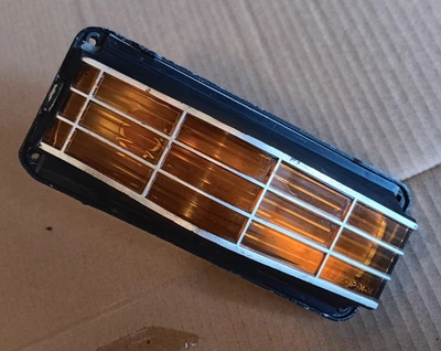 74 1974 AMC Ambassador Derecha Luz de Estacionamiento Lente Conjunto Intermitente Intermitente Foto 1 de 4