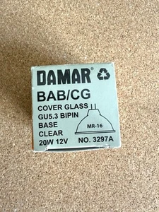 Damar BAB/CG Halogen Bulb Clear MR-16 20 W 12V No. 3297A - Picture 1 of 6