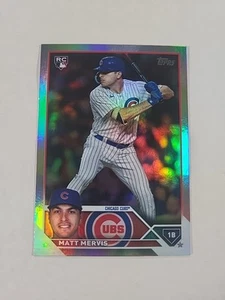 2023 Topps Update Rainbow Foil Matt Mervis #US42 RC Baseball Card - Picture 1 of 2