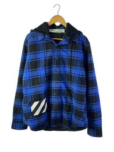 OFF WHITE Giacca OFFWHITE blu S usata