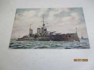H.M.S. Lion, Vintage Tuck Oilette Postcard 8644 Our Navy Series VII - Picture 1 of 2