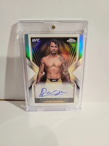 2024 UFC Chrome Alexandre Pantoja Auto Main Event  REFRACTOR /199 MMA CHAMP - Picture 1 of 3