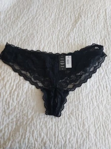 Nuevo Torrid Talla 1 Talla 14-16 Entrepierna Abierta Bragas Mujer Negro Etiquetas No Adjunto - Imagen 1 de 8