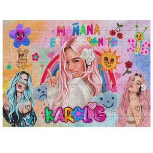 KAROL G Puzzle 200 Pezzi Regalo Compleanno per Ragazze Ragazzi - Foto 1 di 7