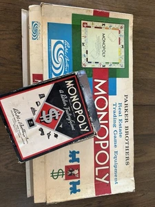 Vintage 1930-40s Parker Brothers Monopoly Game, With Additional 1960s Addition - Picture 1 of 10