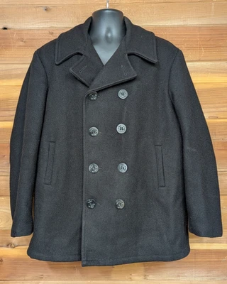 Chaquetón azul marino hecho en EE. UU. talla 44 Foto 1 de 4