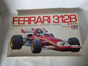 Tamiya Ferrari Formula 1 312B 1/12 Scale Vintage Model Kit Partially Assembled - Picture 1 of 8