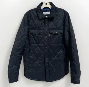 Calvin Klein Men’s Diamond Quilted Black Jacket Size S - Picture 1 of 9
