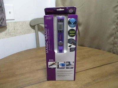 VuPoint Magic Wand II Portable Scanner PDSWF-ST44PU-VP-HSN WIFI Wireless Purple - Image 1 of 3