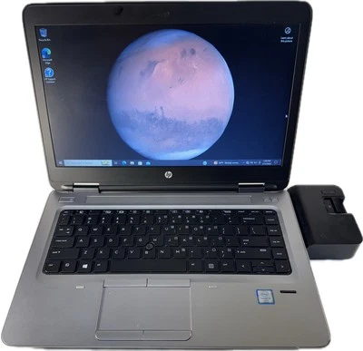 "Laptop HP Probook 640 G2 14"" i3-6100U 2,3 GHz 8 GB RAM 500 GB HDD Windows 10 Pro GB Foto 1 de 4