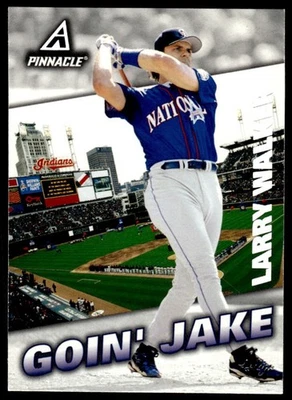 1998 Pinnacle Larry Walker #190 Colorado Rockies - Image 1 of 2