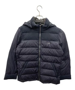 Crocodile Hooded Down Jacket M Gtc52 - Picture 1 of 6