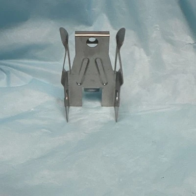 CLIP BLOQUE TERMINAL ELEMENTO SUPERFICIE - ACERO INOXIDABLE - CLIP ELEMENTO ESTUFA Foto 1 de 3