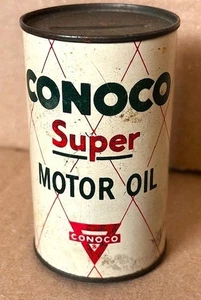 CONOCO SUPER MOTORÖLDOSE MINI BANK, 75TH ANNIVERSARY, GANZMETALL - Bild 1 von 5