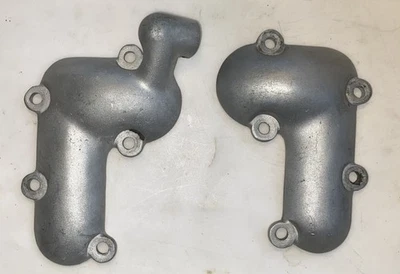 Harley Aermacchi 61-66 Sprint C & H OEM admisión/escape CUBIERTAS BRAZO BASCULANTE Foto 1 de 2