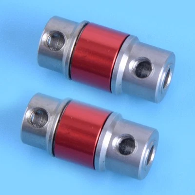 2Pcs Elastic Coupling Joint 5mm To 4mm Coupler Fit For RC Boat Yacht Marine Best - Image 1 of 4